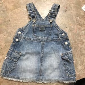 Old navy jean dress infant